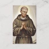 Carte de prière de la Saint François d'Assise (Devant)