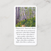 Carte de prière de la Saint François d'Assise (Devant)