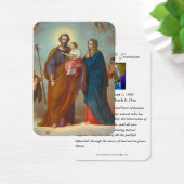 Carte de prière de la Sainte Famille du Mémorial c (Bureau)