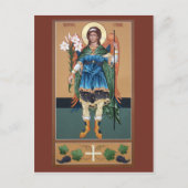 Carte de prière de l'Archange Gabriel (Devant)