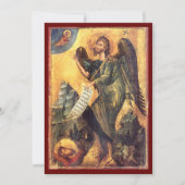 Carte de prière de l'icône Saint-Jean-Baptiste (Devant)