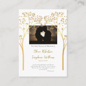 Carte de prière de mariage orthodoxe simple élégan (Devant)