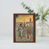 Carte de prière de mission orthodoxe américaine (Debout devant)