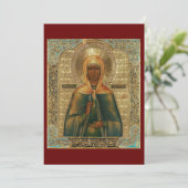 carte de prière de Sainte-Marie-Madeleine (Debout devant)