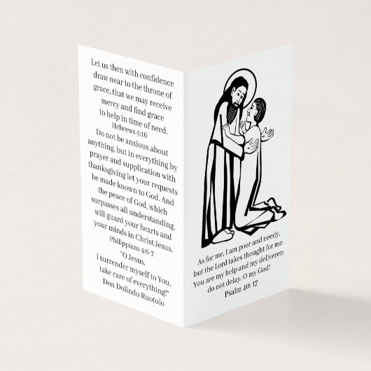 Carte de prière des temps difficiles (Outside)