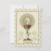 Carte de prière eucharistique (Devant)