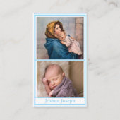 Carte de prière faire-part de naissance (Devant)