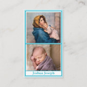 Carte de prière faire-part de naissance (Devant)