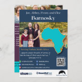 Carte de prière familiale Barnosky (Devant / Derrière)