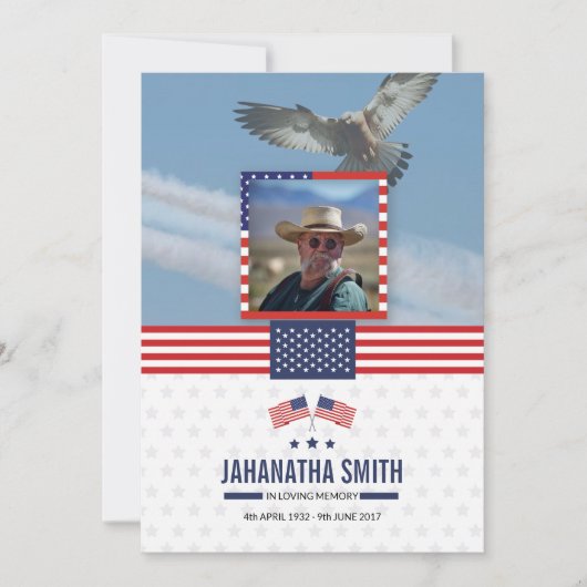 Carte de prière funéraire (Devant)