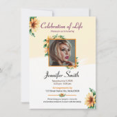 Carte de prière funéraire (Devant)