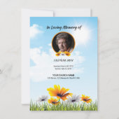 Carte de prière funéraire (Devant)