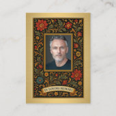 Carte de prière funéraire catholique espagnole (Devant)