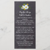 Carte de prière funéraire commémorative Signet Pho (Dos)