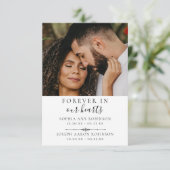 Carte de prière funéraire double photo commémorati (Debout devant)