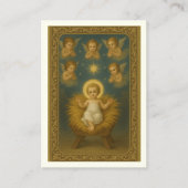 Carte de prière funéraire du Mémorial de Noël cath (Devant)