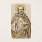 Carte de prière funéraire Saint Joseph (Devant)