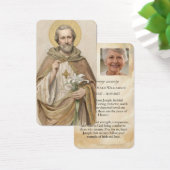 Carte de prière funéraire Saint Joseph (Bureau)