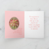 Carte de prière Hydrangea ou toute occasion (Intérieur)