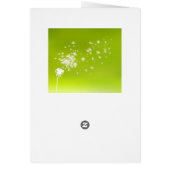 Carte de prière irlandaise pour les bénédictions (Dos)