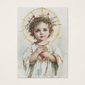 Carte de prière Jésus pour le Mémorial catholique (Devant)