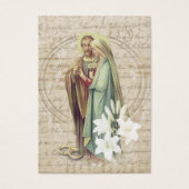 Carte de prière Mariage catholique Betrothal Mary  (Devant)
