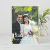 Carte de prière Mariage catholique | Superposition (Debout devant)