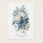 Carte de prière Mariage catholique Vierge Marie (Devant)