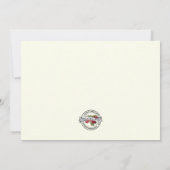 Carte de prière Mémoire catholique fête des pères (Dos)