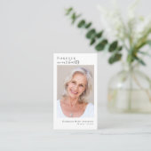 Carte de prière mémorial photo de budget (Debout devant)