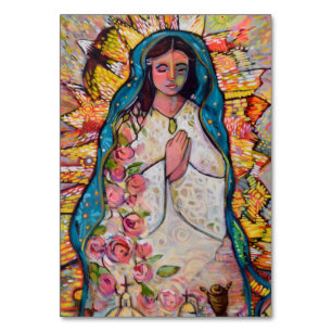 Carte de prière Notre-Dame de Guadalupe