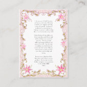 Carte de prière Orthodoxe de grossesse encadrée de (Devant)