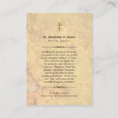 Carte de prière orthodoxe de Sarrov (Dos)