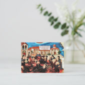 Carte de prière orthodoxe des martyrs de Kantara (Debout devant)