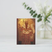 Carte de prière orthodoxe Saint-Cyrille d'Alexandr (Debout devant)