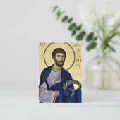 Carte de prière orthodoxe St Andronicus de Pannoni (Debout devant)