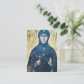 Carte de prière orthodoxe St Matrona de Moscou (Debout devant)