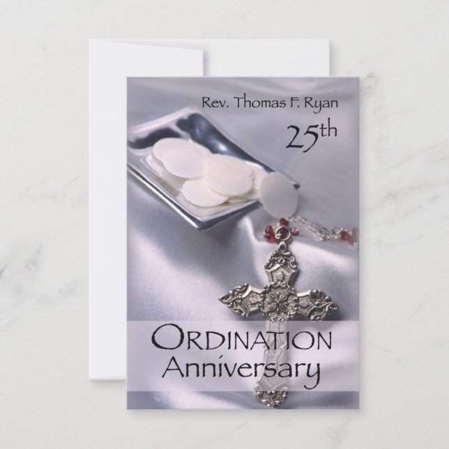 Carte de prière personnalisée (Devant)