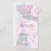 Carte de prière personnalisée / Cartes de prière (Dos)