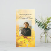 Carte de prière personnalisée / Cartes de prière (Debout devant)