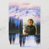 Carte de prière personnalisée / Cartes de prière (Devant / Derrière)