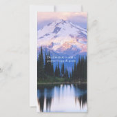 Carte de prière personnalisée / Cartes de prière (Dos)