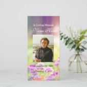 Carte de prière personnalisée / Cartes de prière (Debout devant)