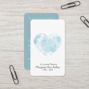 Carte de prière photo chrétienne Cloud