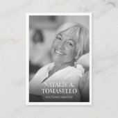 Carte de prière photo commémorative des funéraille (Devant)