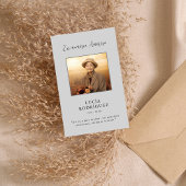 Carte de prière photo du mémorial funéraire espagn