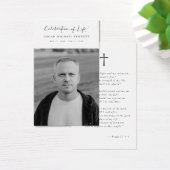 Carte de prière pour la célébration biblique de la (Bureau)