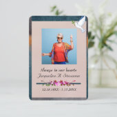 Carte de prière pour la célébration de la vie (Debout devant)