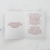 Carte de prière pour les militaires (Intérieur)