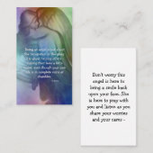 Carte de prière Rainbow (Devant / Derrière)